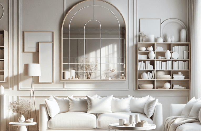 Białe meble do salonu – jak wybrać i stylowo zaaranżować wnętrze?